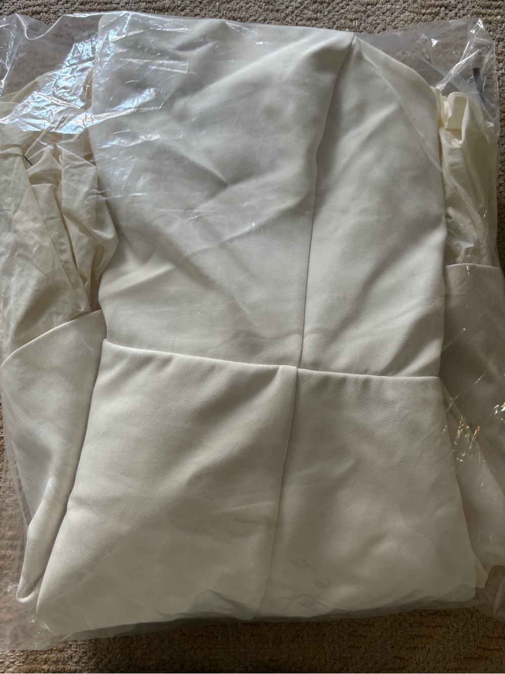 Anthropologie Strapless White Mini Dress with Ruffled Tier - Picture 10 of 11
